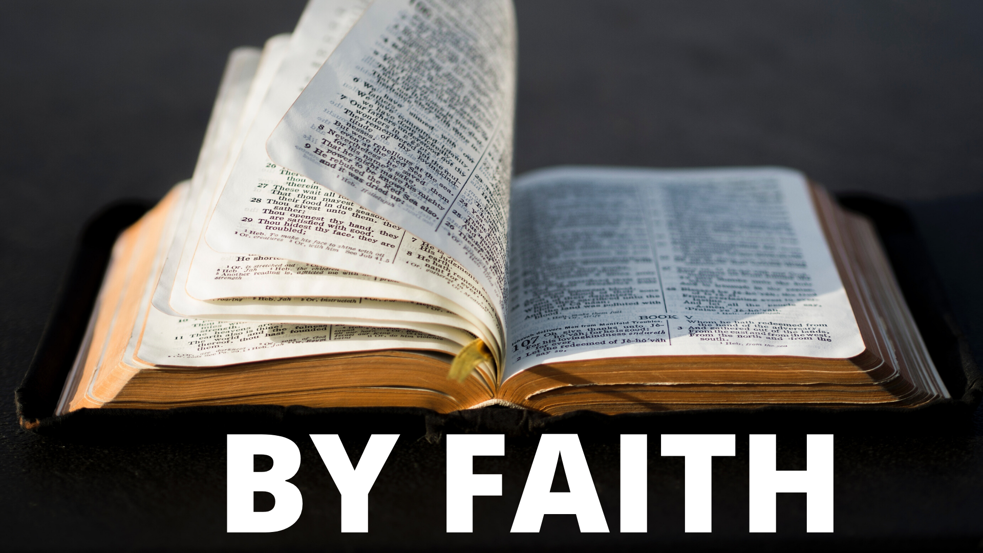 By Faith - Preachers Corner