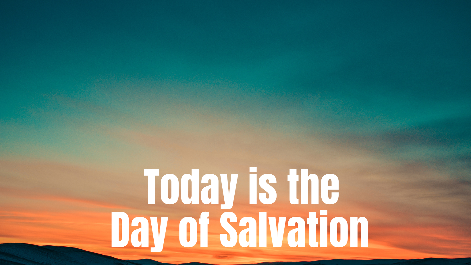 Today is the day oof salvation sale emergencydentistry